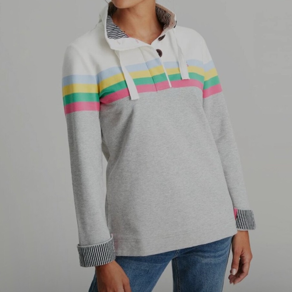 Women’s Joules Saunton Funnel Neck Sweatshirt, size 8
